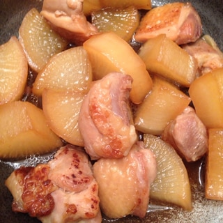 大根と鳥肉の煮物